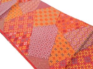 切嵌風古典柄模様織出し名古屋帯